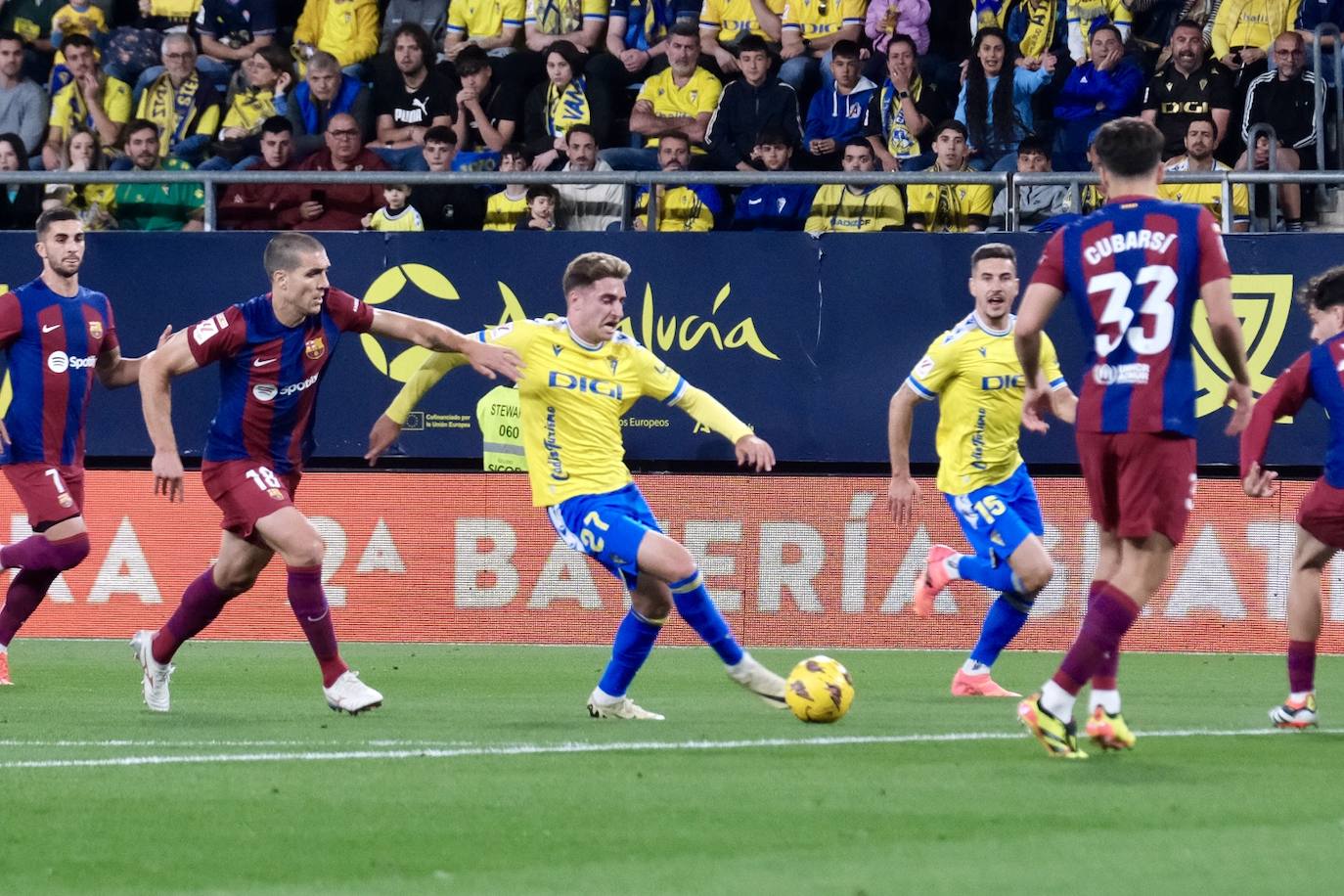 Cádiz CF-Barcelona: las fotos del partido