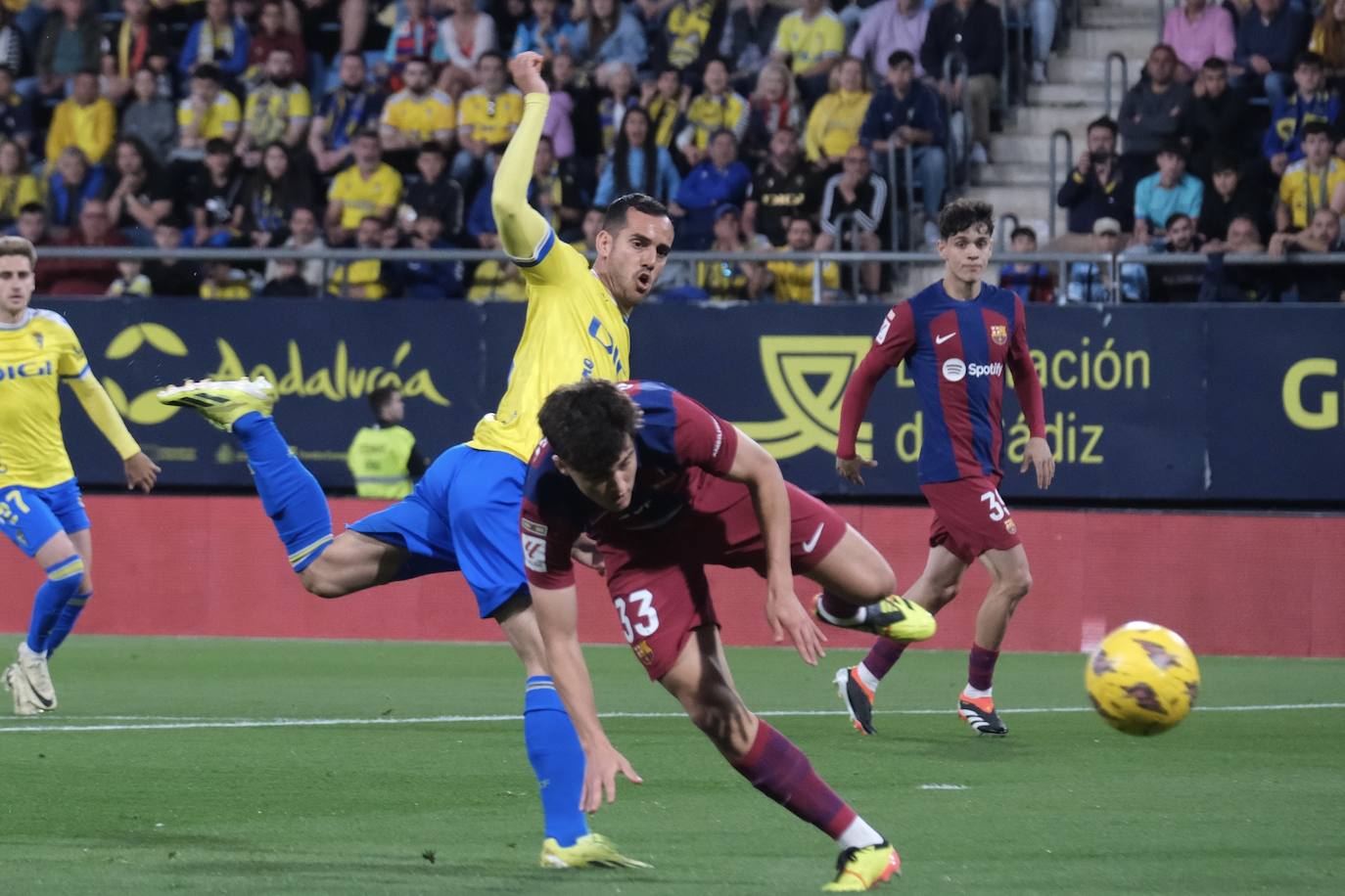 Cádiz CF-Barcelona: las fotos del partido