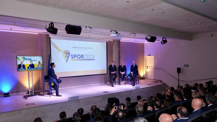 Presentación del proyecto Sportech City Cádiz el pasado mes de octubre.