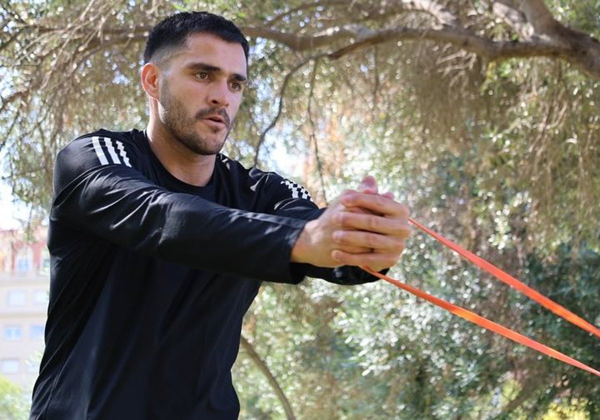 Maxi Gómez se pone a punto en Valencia.