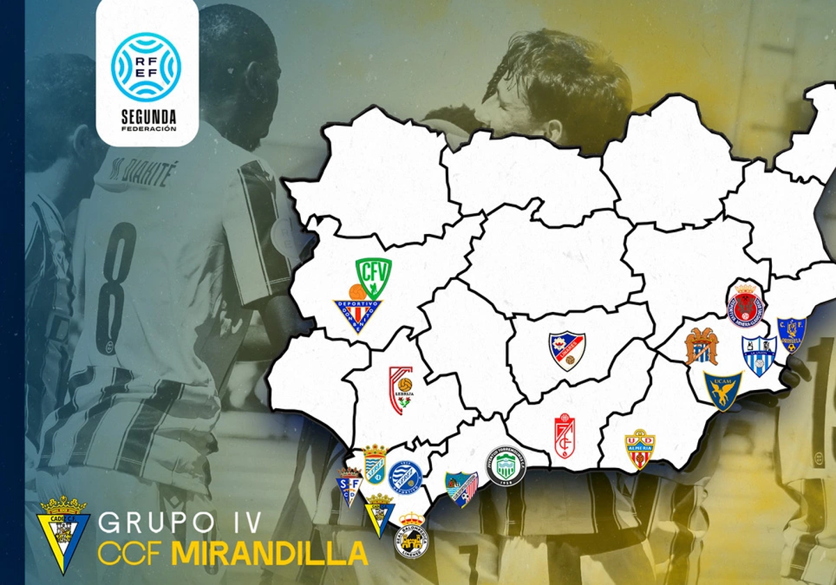 Grupo del Cádiz B esta temporada