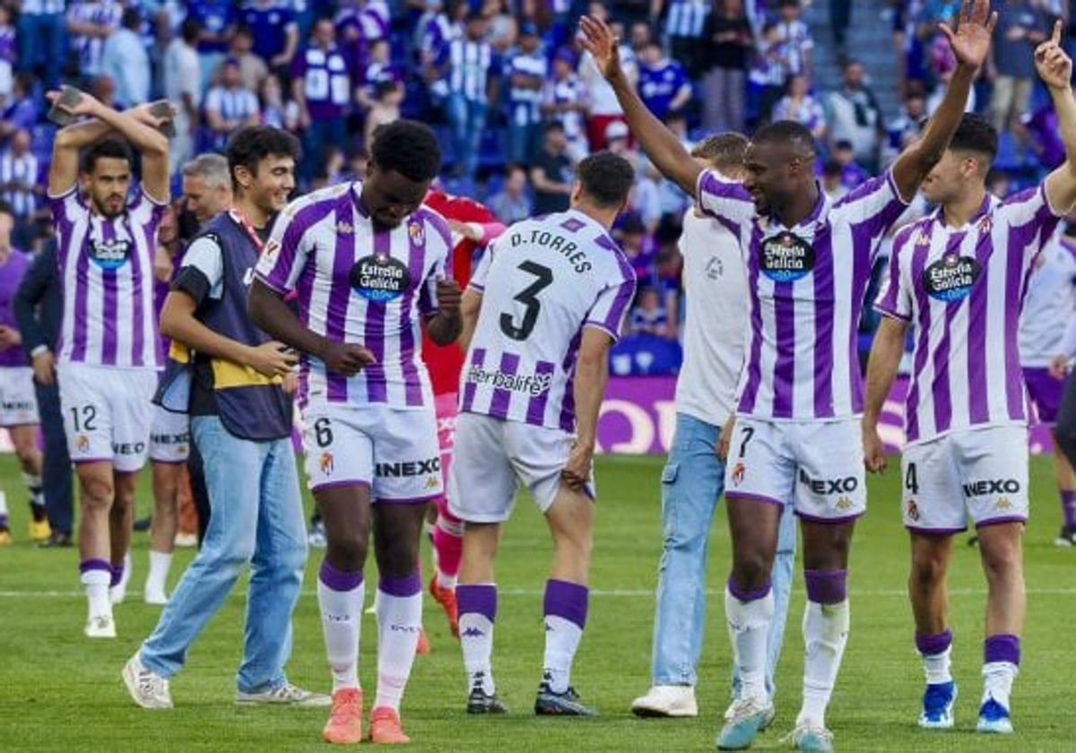 El Valladolid ha logrado ascensder tras descender una temporada antes