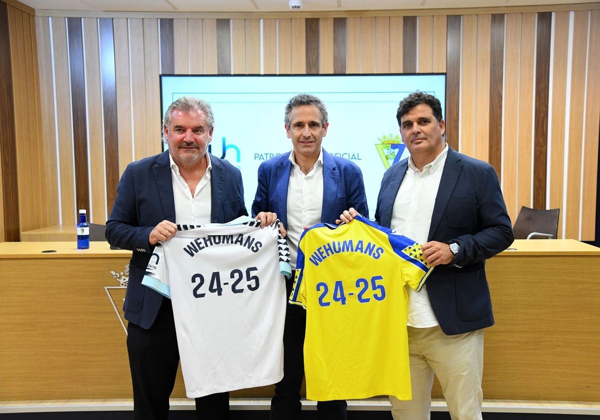 El Cádiz CF renueva su acuerdo con Wehumans