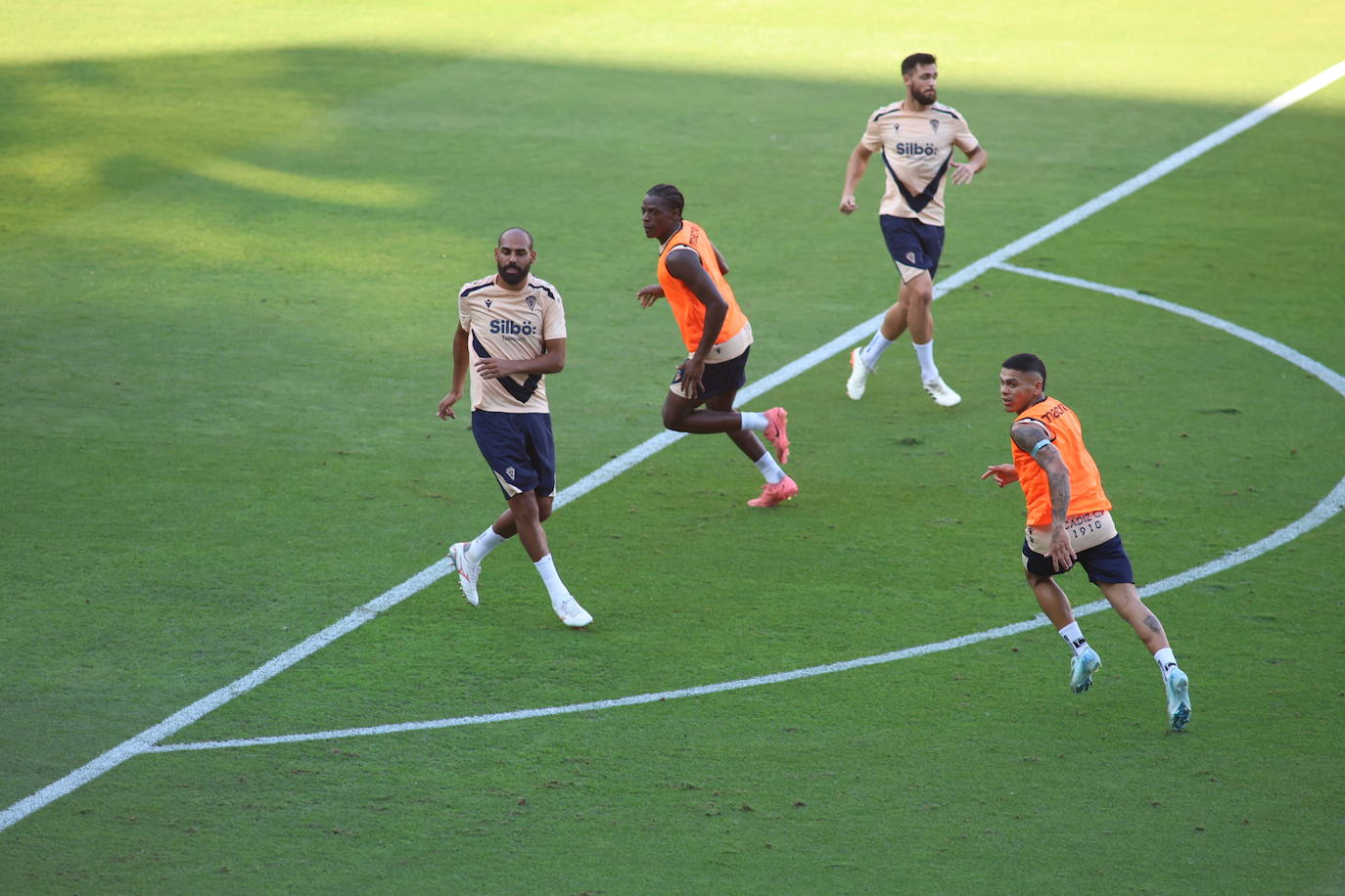 Las imágenes del entrenamiento antes del Trofeo Carranza