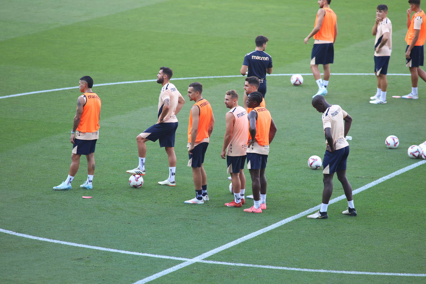 Las imágenes del entrenamiento antes del Trofeo Carranza