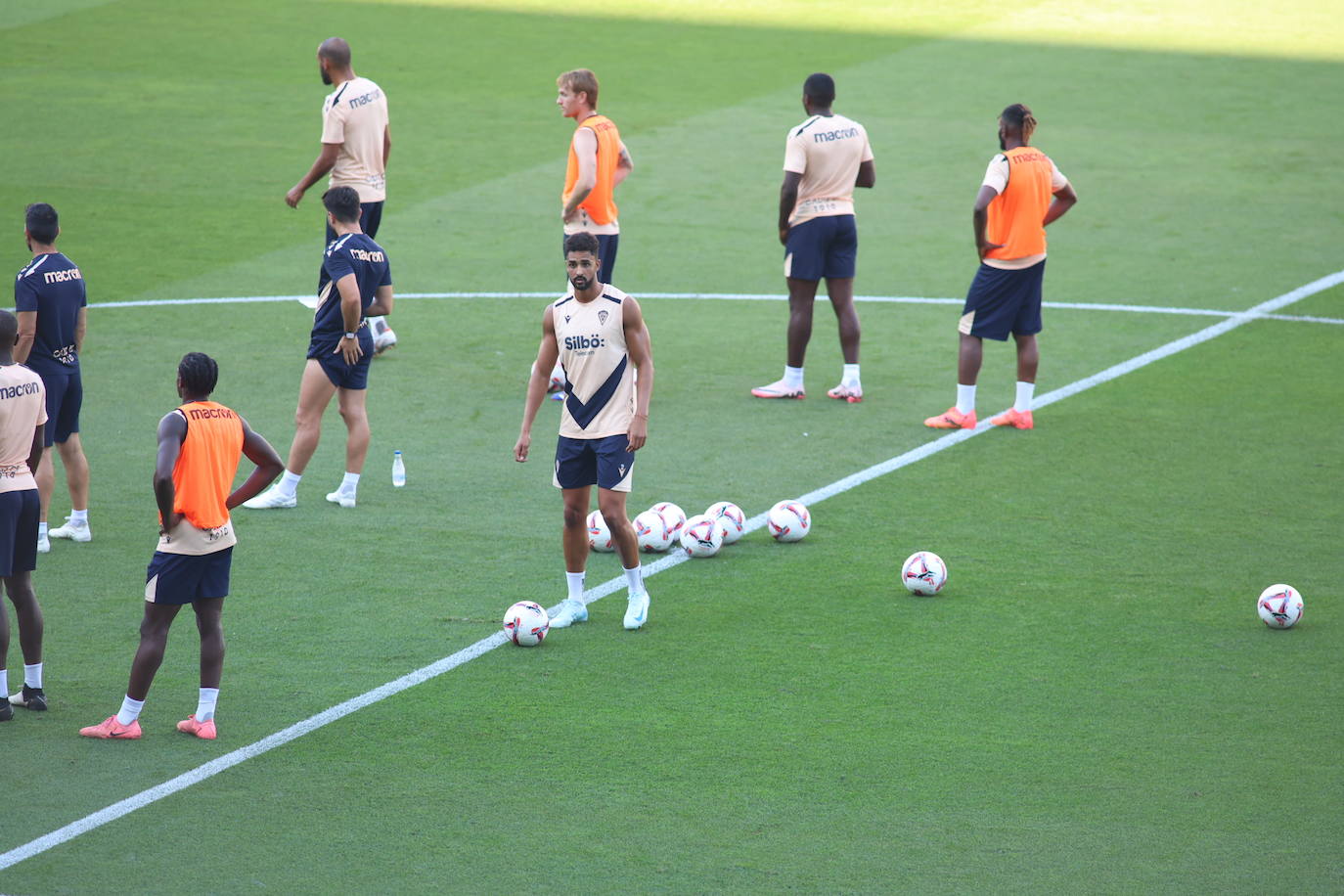 Las imágenes del entrenamiento antes del Trofeo Carranza