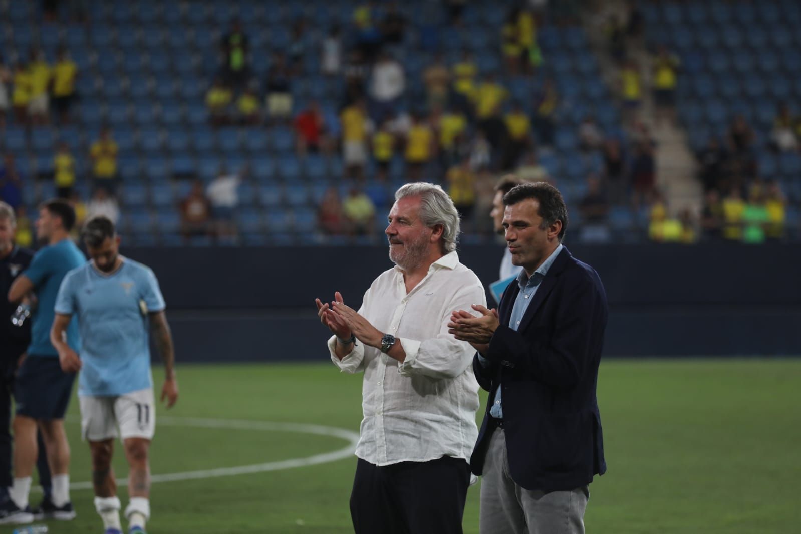 Fotos: la Lazio gana el Trofeo Carranza ante un Cádiz batallador