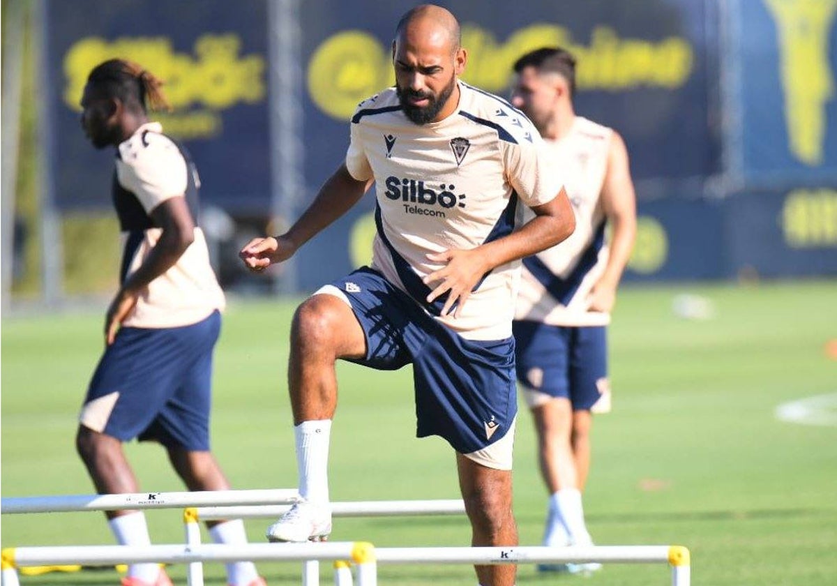 Fali en el entrenamiento del Cádiz CF