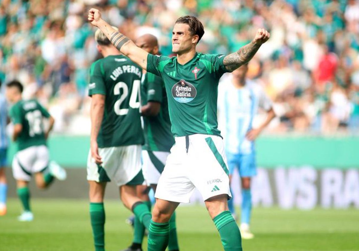 Eneko Jauregi marcó dos goles en el estreno liguero del Rácing de Ferrol.