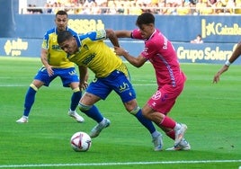 La pizarra del Cádiz 2-2 Tenerife