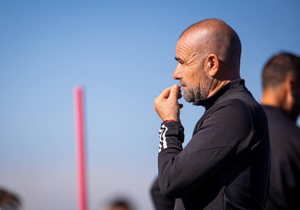 Paco López, entrenador del Cádiz