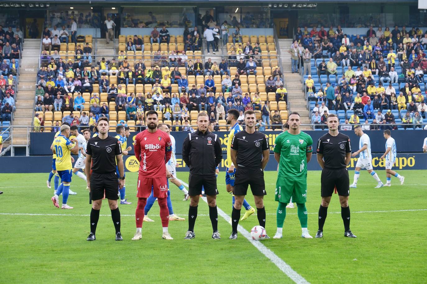 El Cádiz CF - Málaga, en imágenes