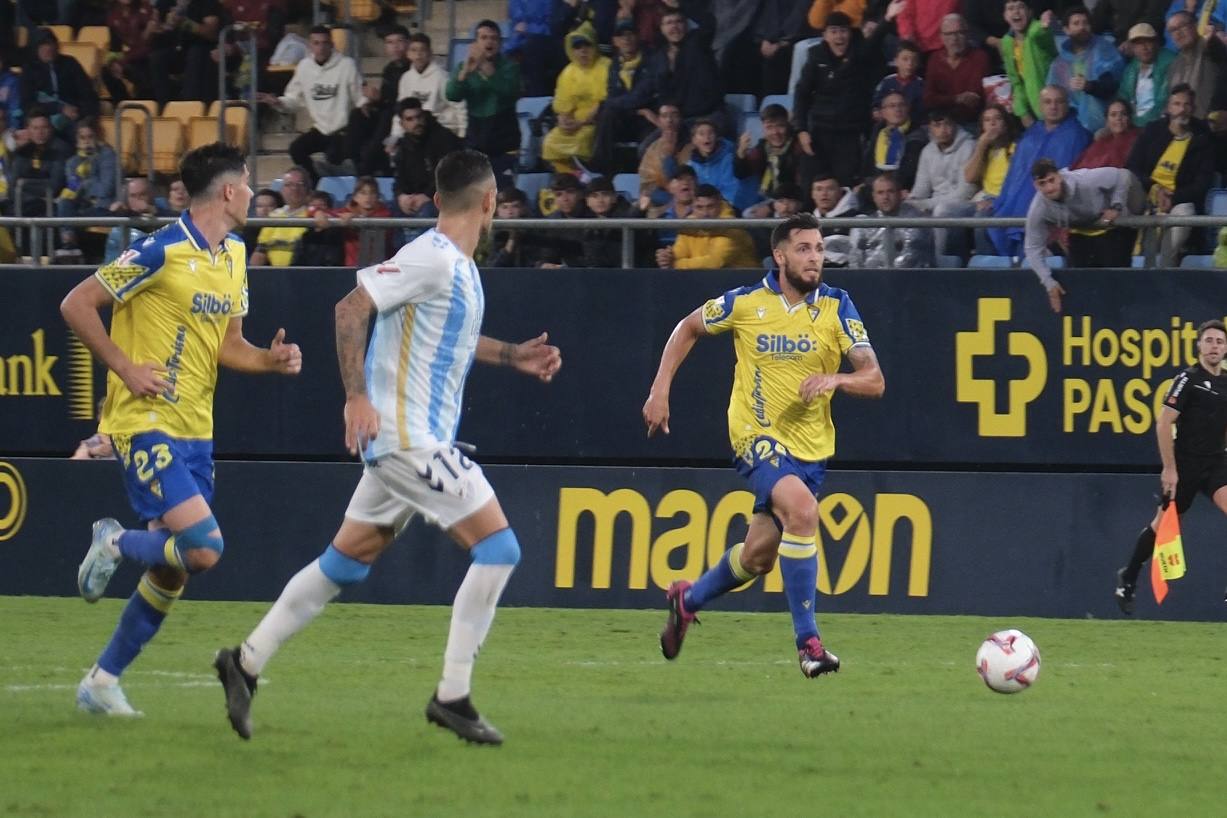 El Cádiz CF - Málaga, en imágenes