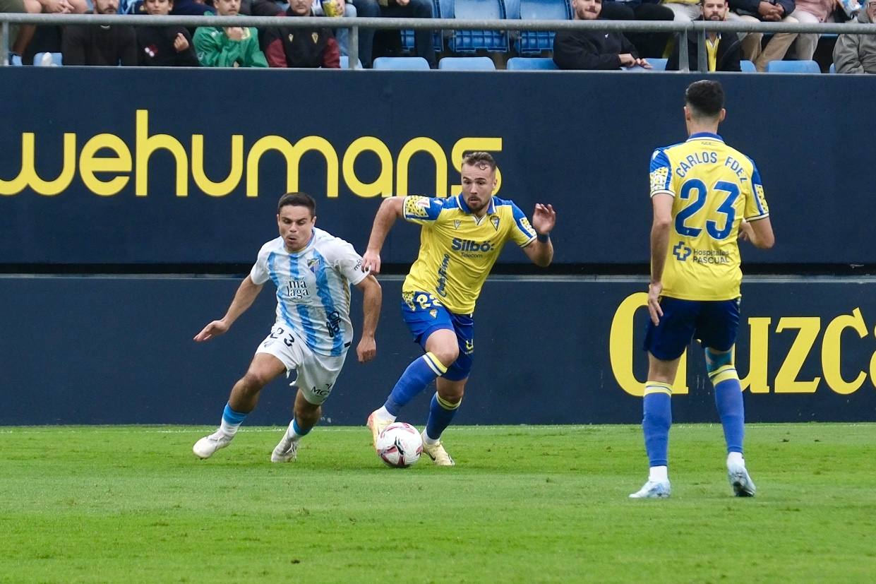 El Cádiz CF - Málaga, en imágenes