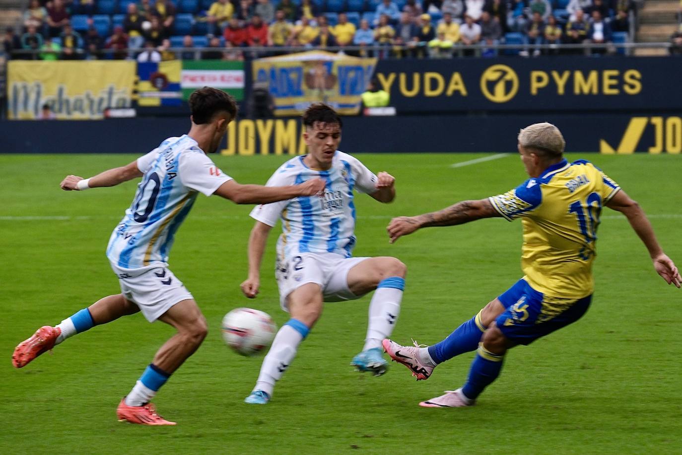 El Cádiz CF - Málaga, en imágenes