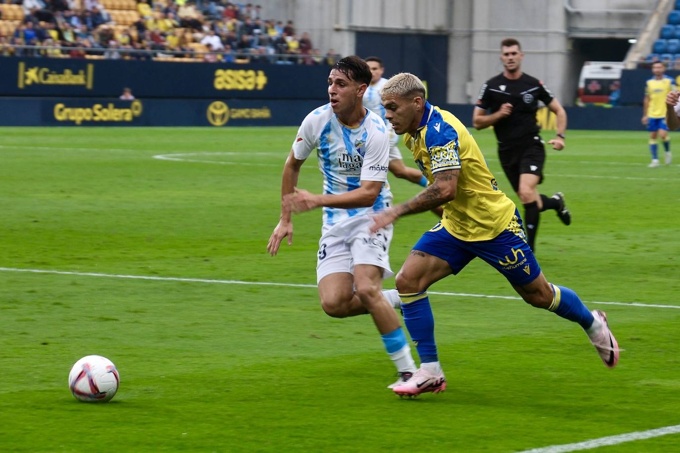 El Cádiz CF - Málaga, en imágenes