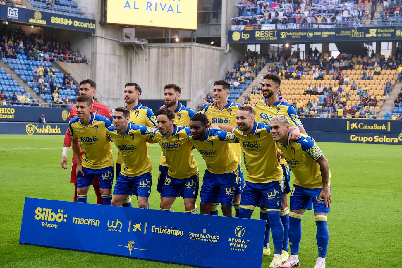 El Cádiz CF - Málaga, en imágenes