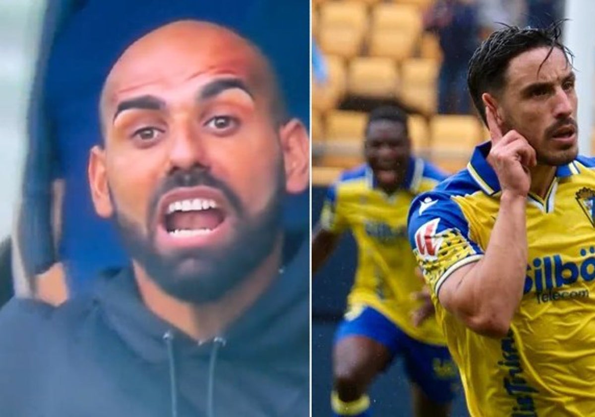 Fali e Iza durante el partido ante el Oviedo