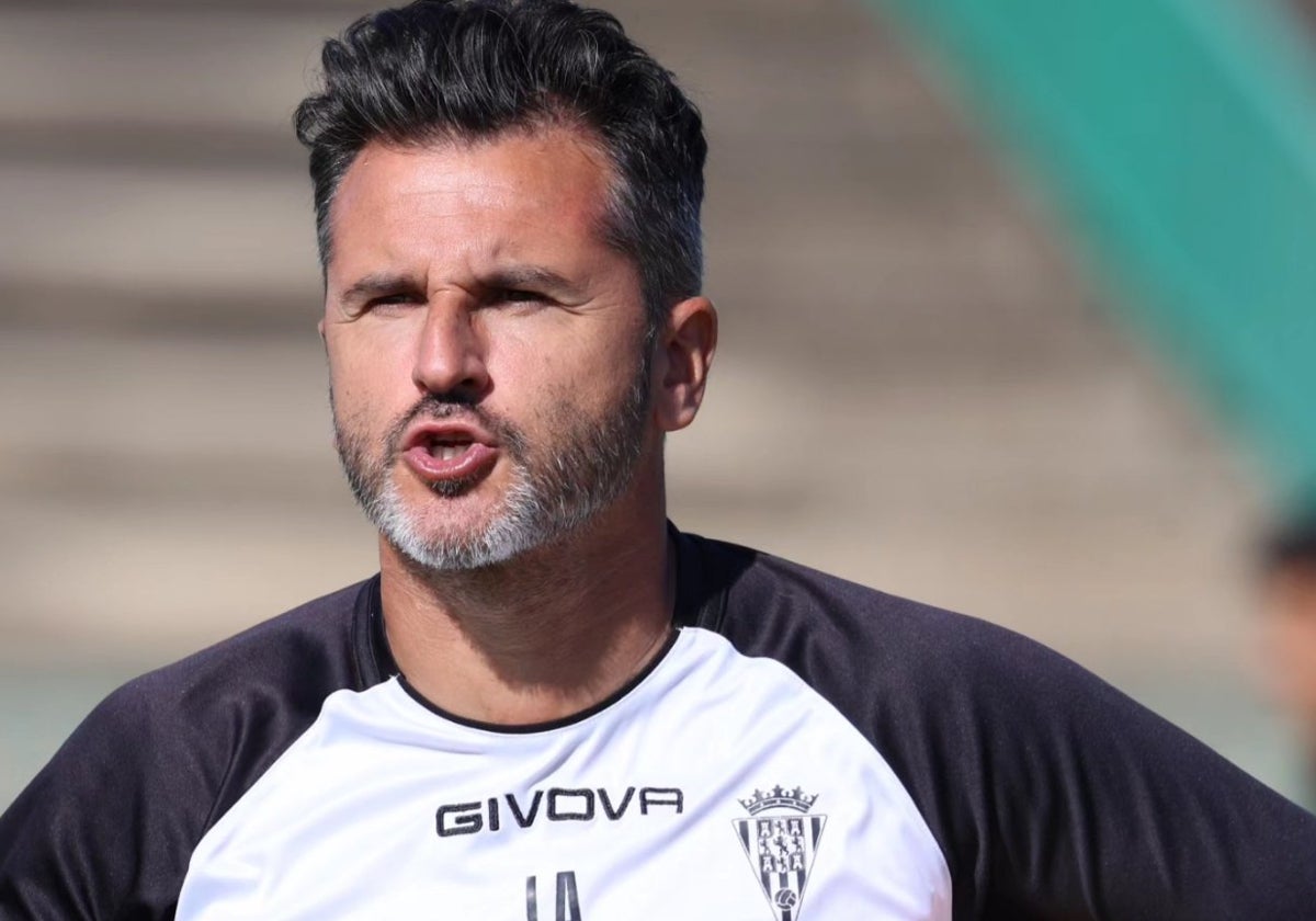 Iván Ania, entrenador del Córdoba.