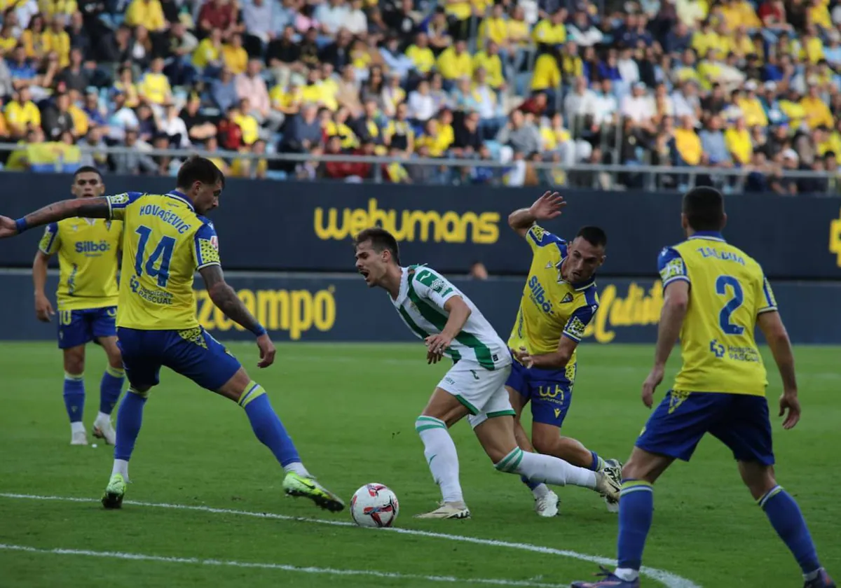 Momento del Cádiz - Córdoba