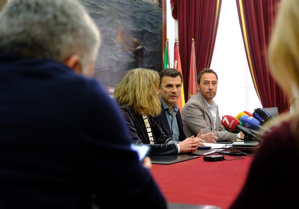 Bruno García, junto a José Manuel Cossi.