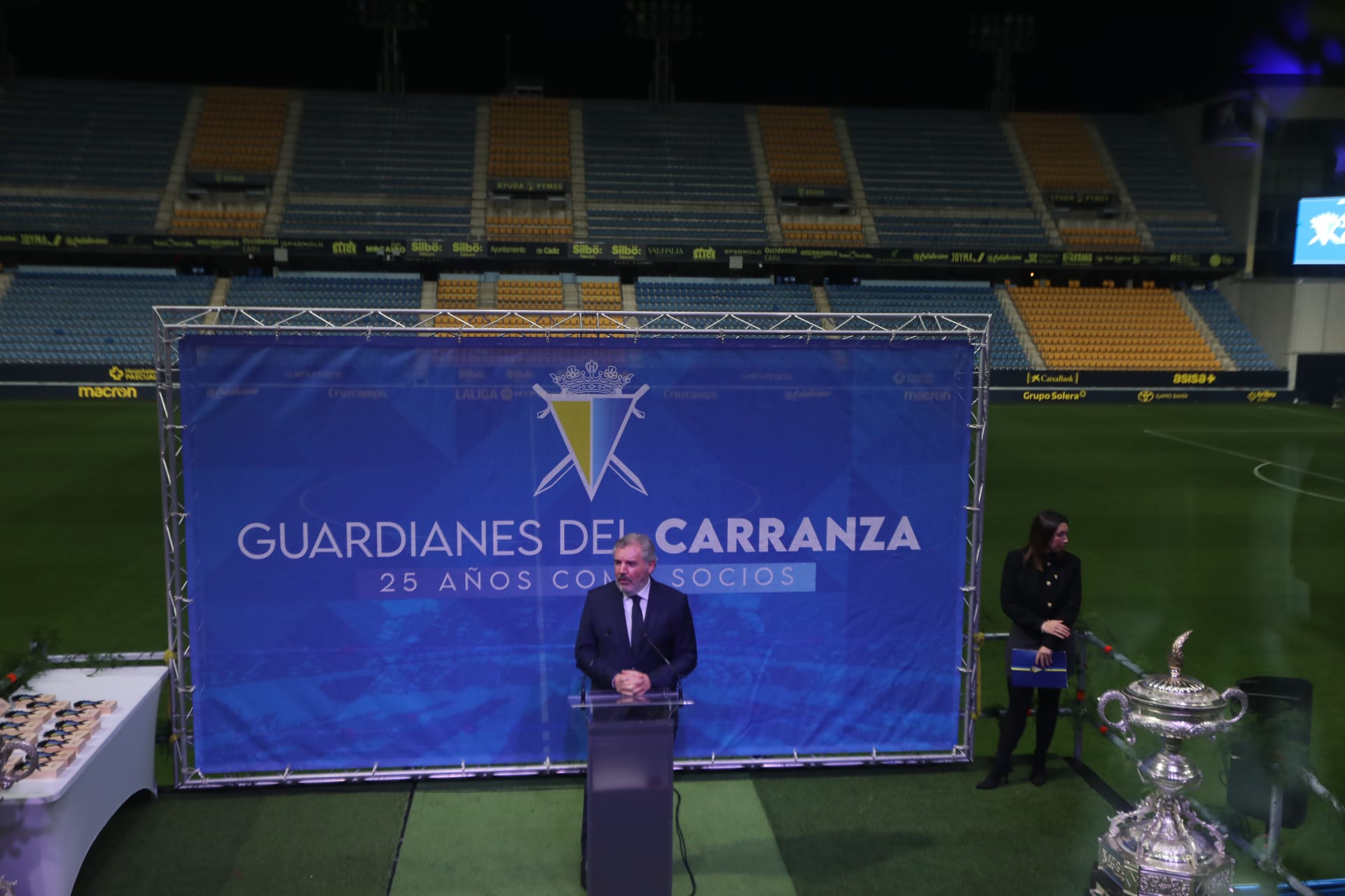 Así ha sido el acto de reconocimiento a los nuevos &#039;Guardianes del Carranza&#039;