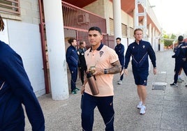 El Cádiz terminó de preparar el partido en el cuartel del Elche