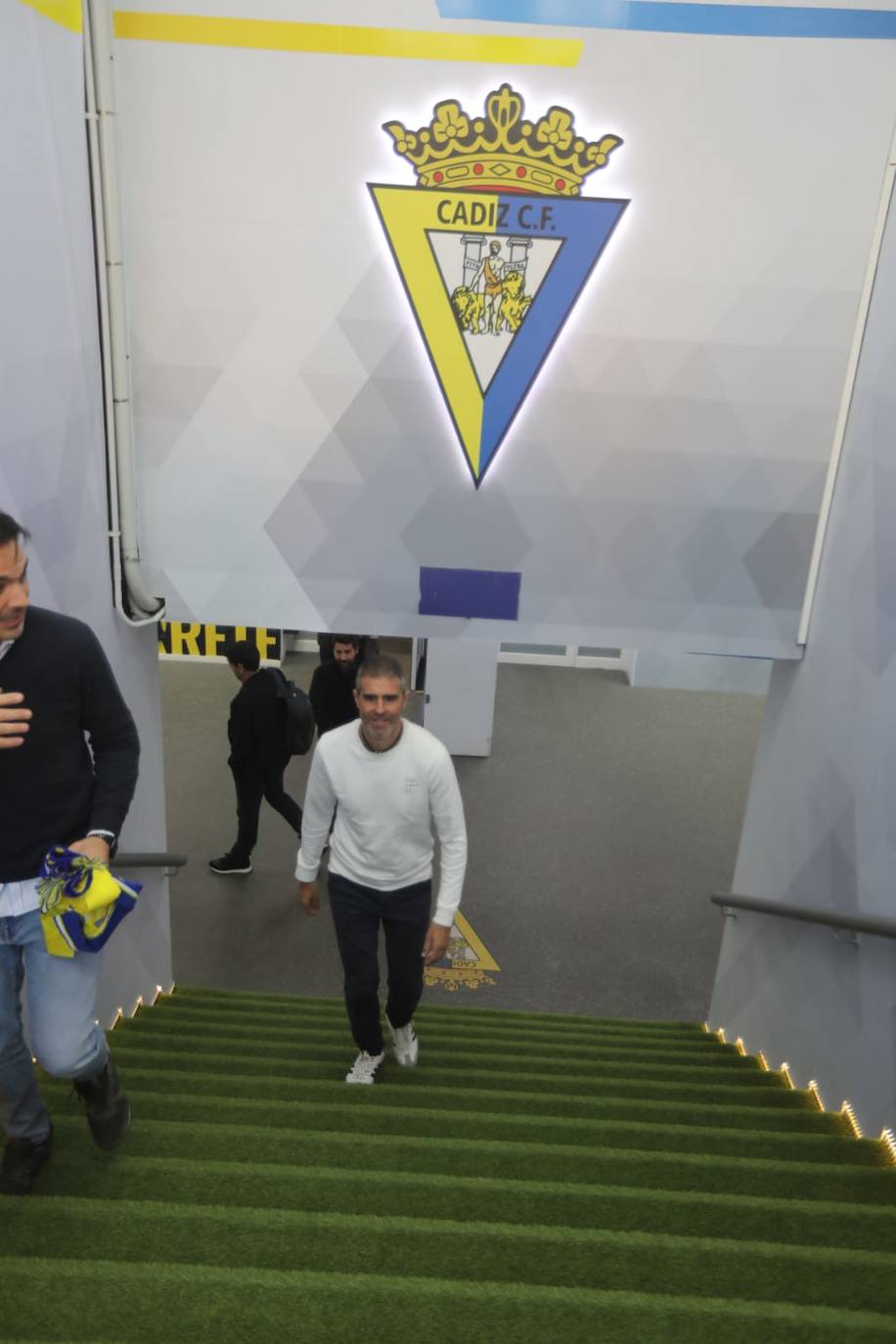 Fotos de la presentación de Gaizka Garitano como nuevo entrenador del Cádiz