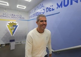 Gaizka Garitano, nuevo entrenador del Cádiz CF: «Estamos en descenso y hay que salir de ahí»