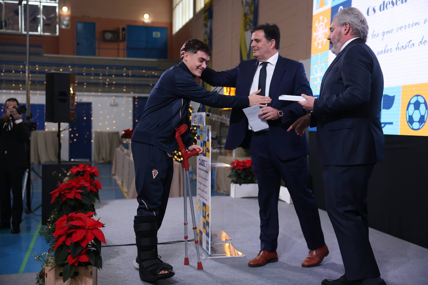 Las imágenes de la comida de Navidad del Cádiz CF