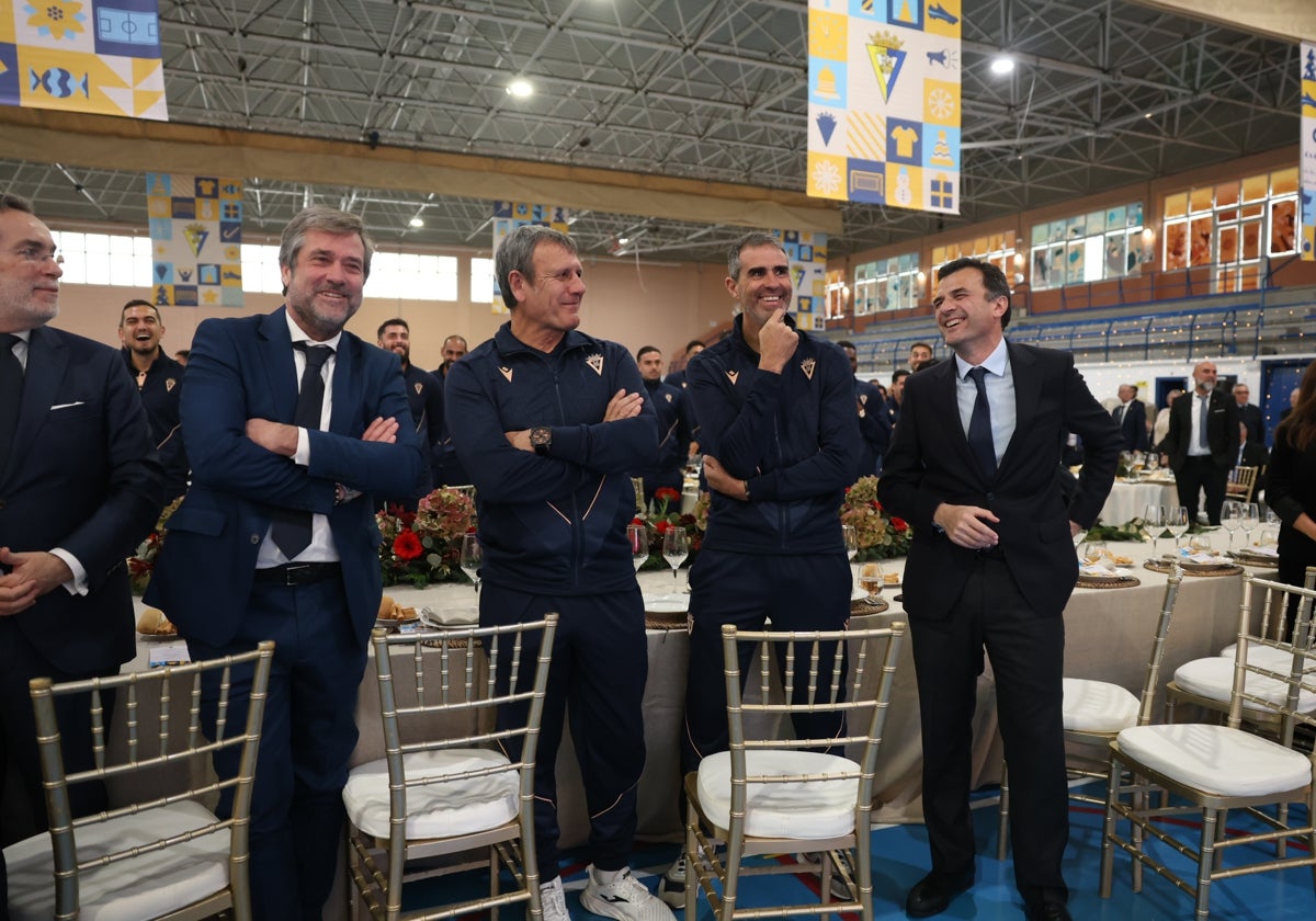 Jorge Cobo, Patx Ferreira, Gaizka Garitano y Bruno García.