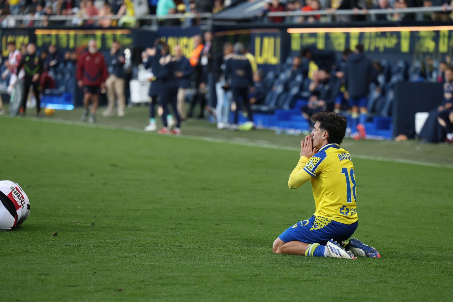 Fotos: las imágenes del Cádiz CF-Levante, un duelo de alta intensidad