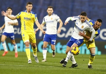 Zaragoza - Cádiz, en directo: segunda mitad (0-0)