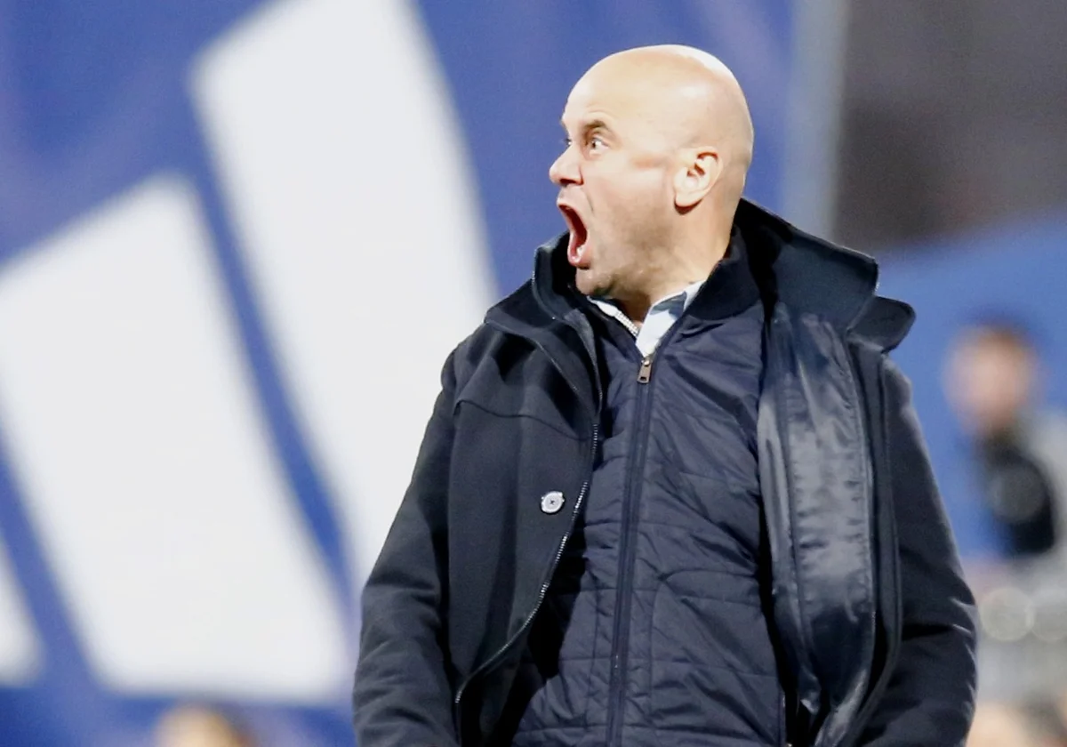 Miguel Ángel Ramírez, entrenador del Zaragoza