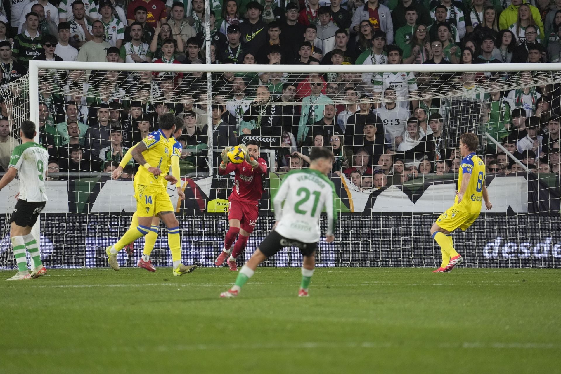 Fotos: El partido Racing - Cádiz, en imágenes