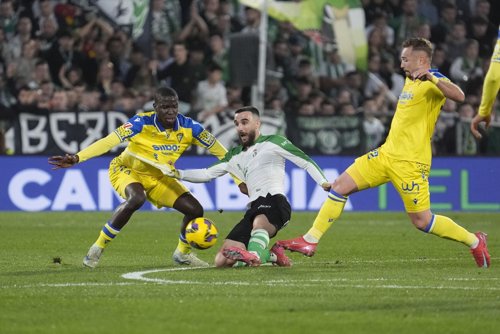 Fotos: El partido Racing - Cádiz, en imágenes