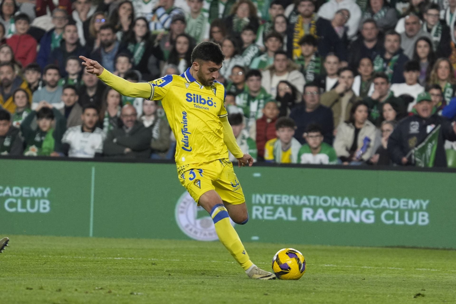 Fotos: El partido Racing - Cádiz, en imágenes