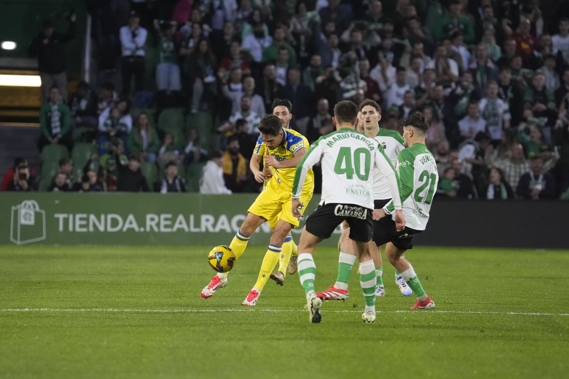 Fotos: El partido Racing - Cádiz, en imágenes