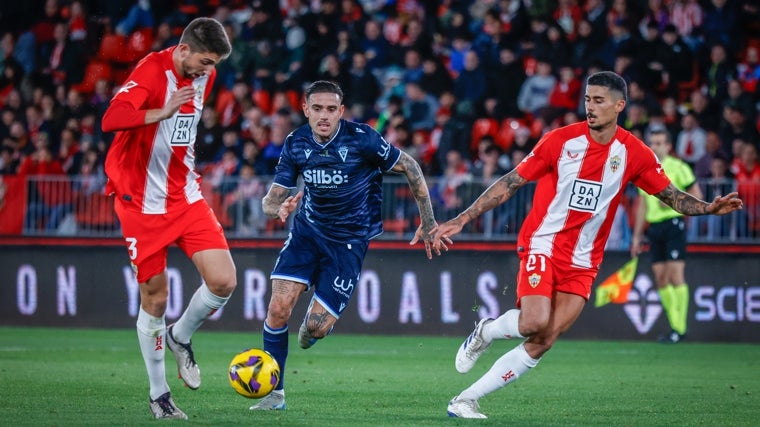 Roger Martí no está cumpliendo en el Cádiz CF.