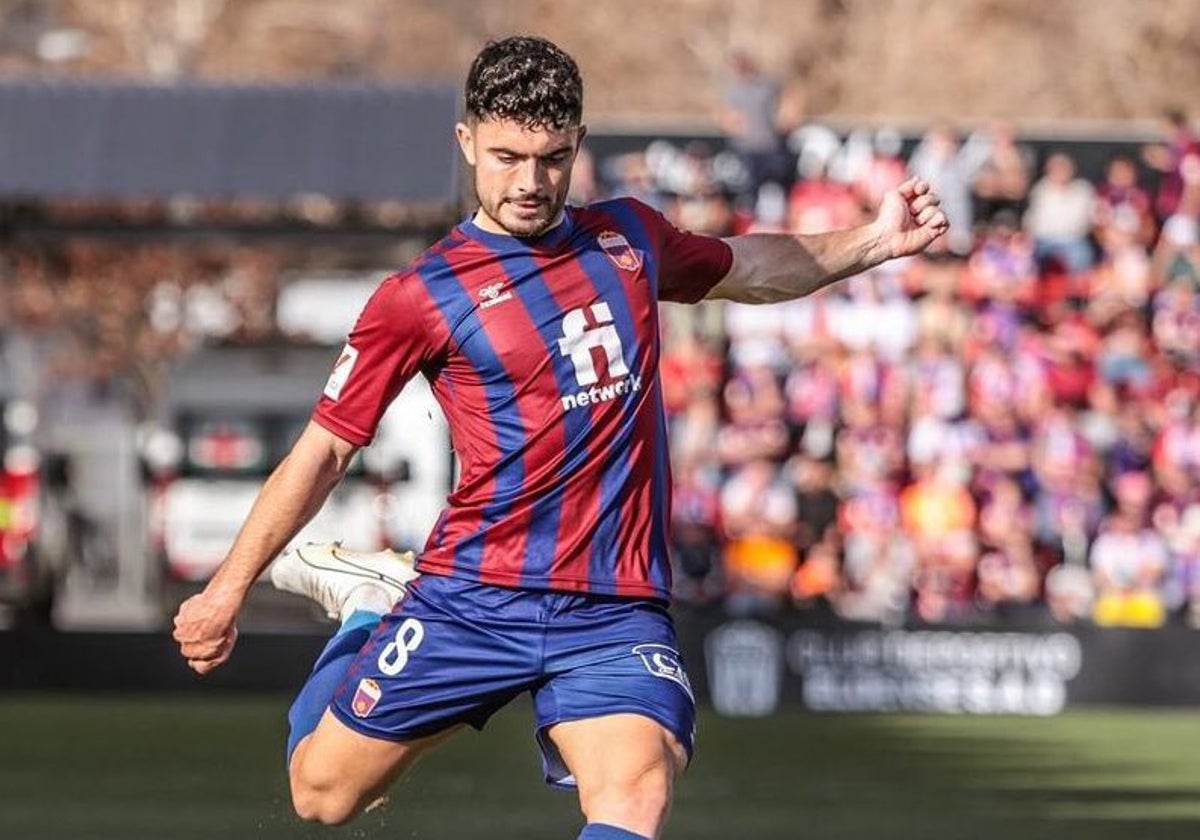 Sergio Ortuño, centrocampista del Eldense.