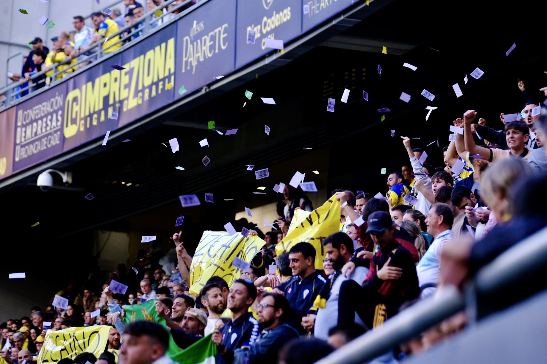 Las imágenes del Cádiz - Almería