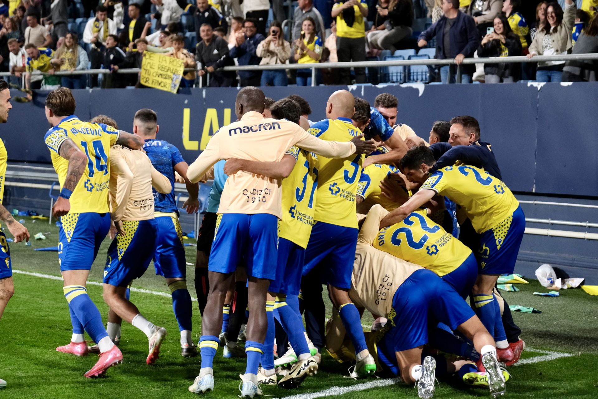 Las imágenes del Cádiz - Almería