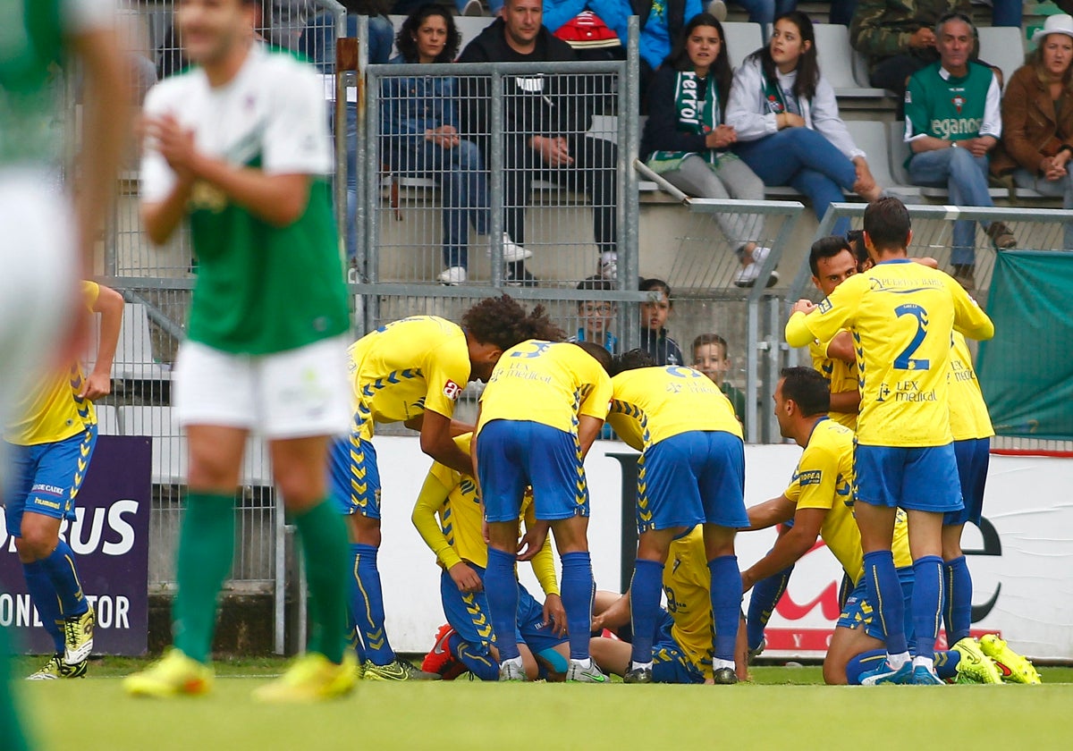 El Cádiz CF de Cervera comenzó unos años de ensueño en A Malata hace nueve años.
