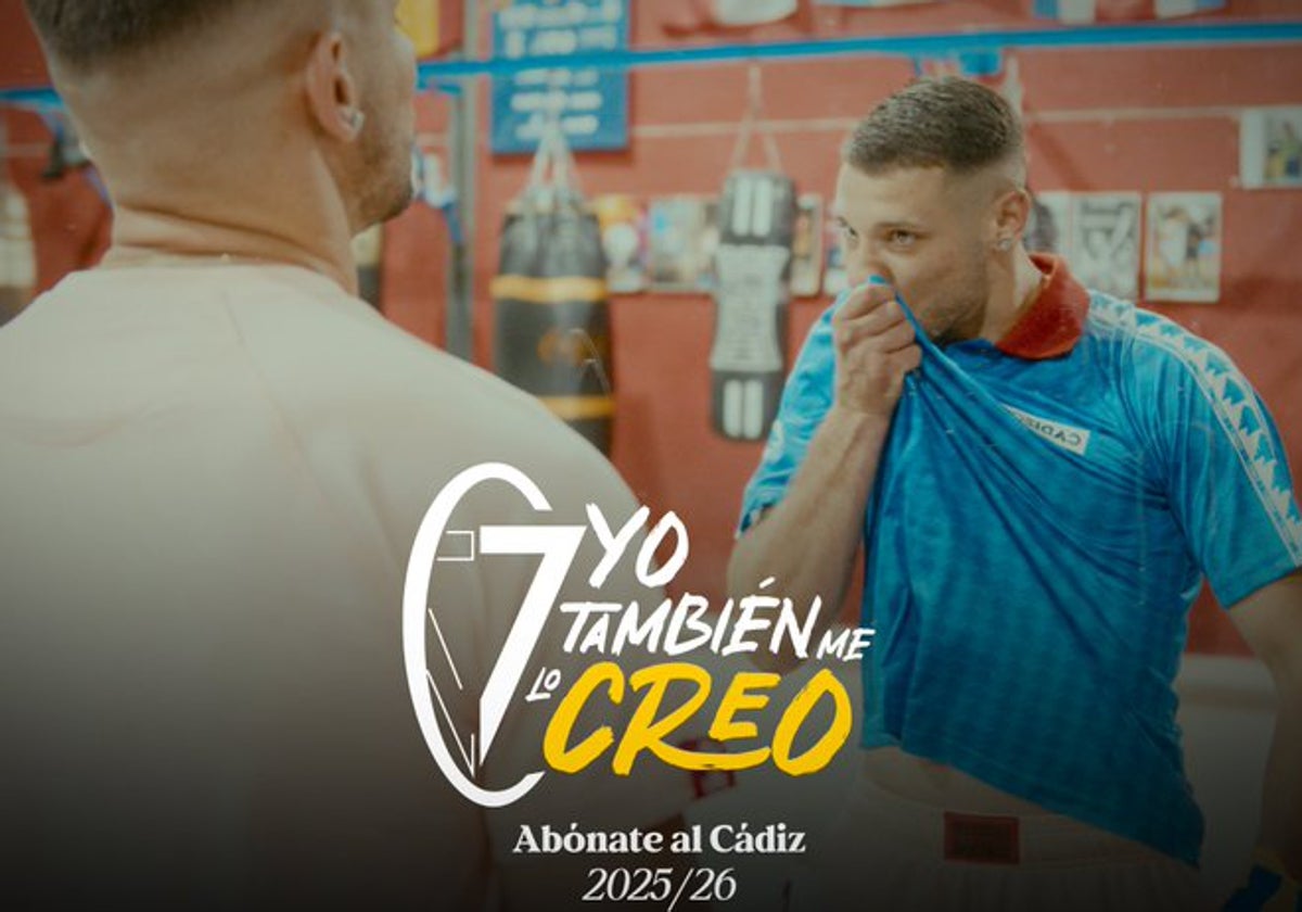 Spot promocional de la campaña de abonados del Cádiz CF para la temporada 2025/2026.