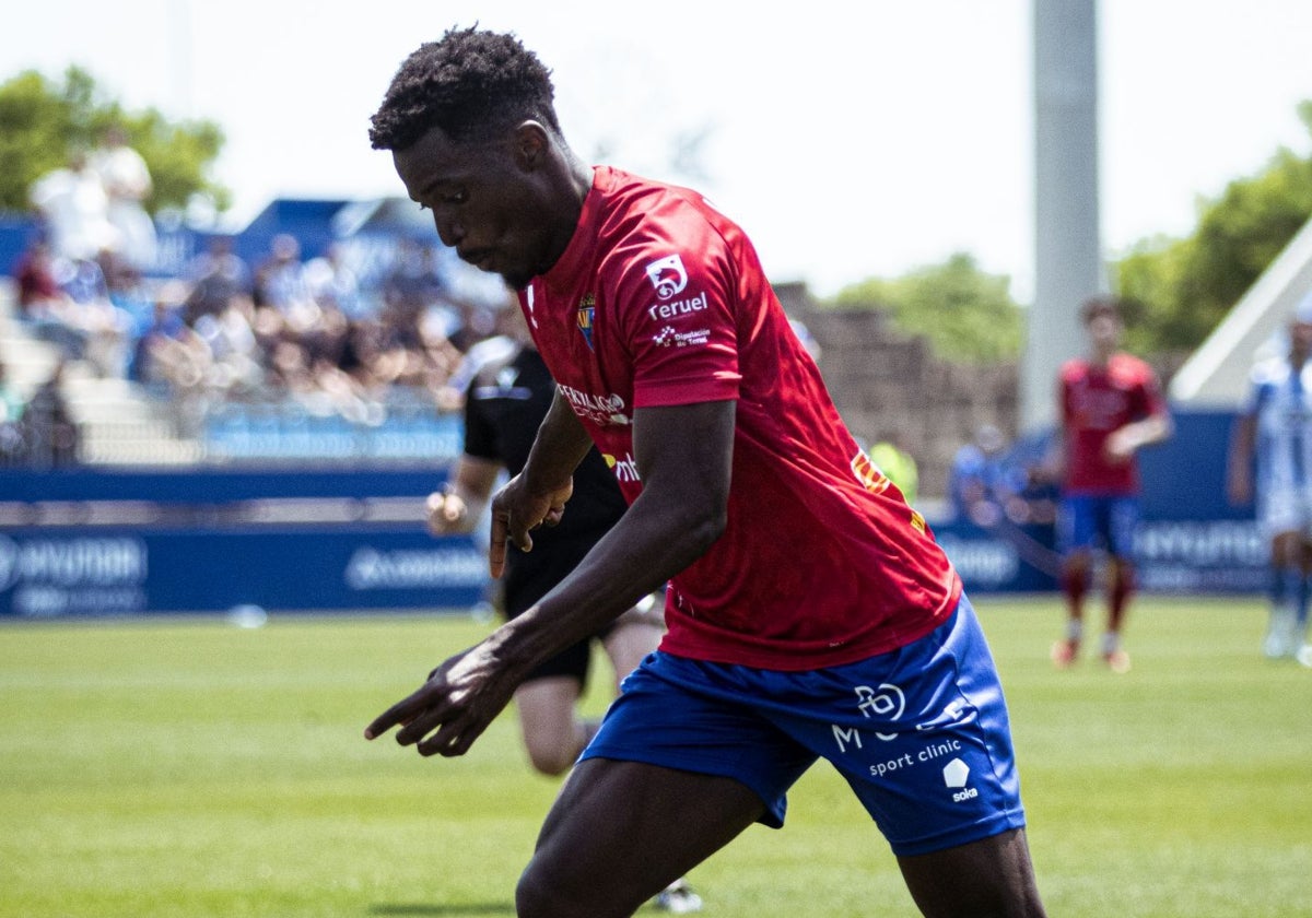 Isaac Obeng ha dejado huella en el CD Teruel.