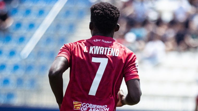 Isaac Obeng ha sido decisivo en el ascenso del CD Teruel a la Primera RFEF.