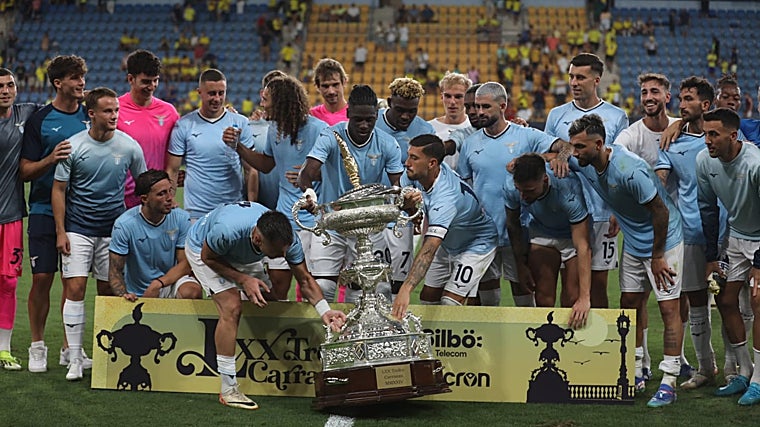 La Lazio se llevó la pasada edición del Trofeo Carranza.