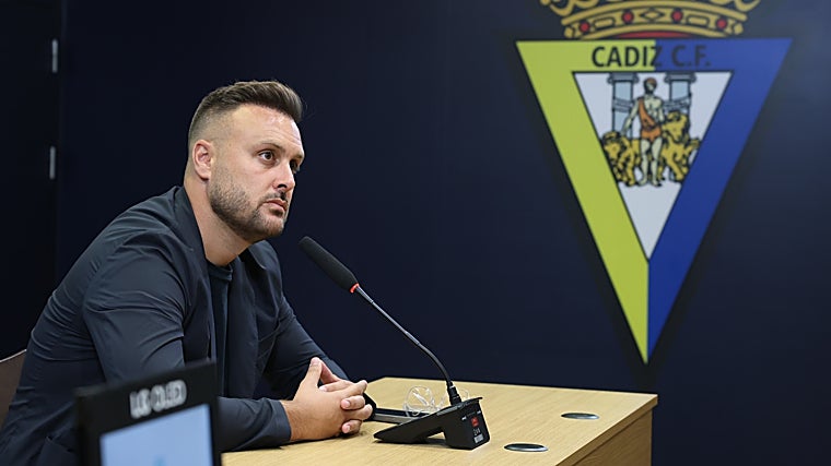 Juan Cala, director deportivo del Cádiz CF.