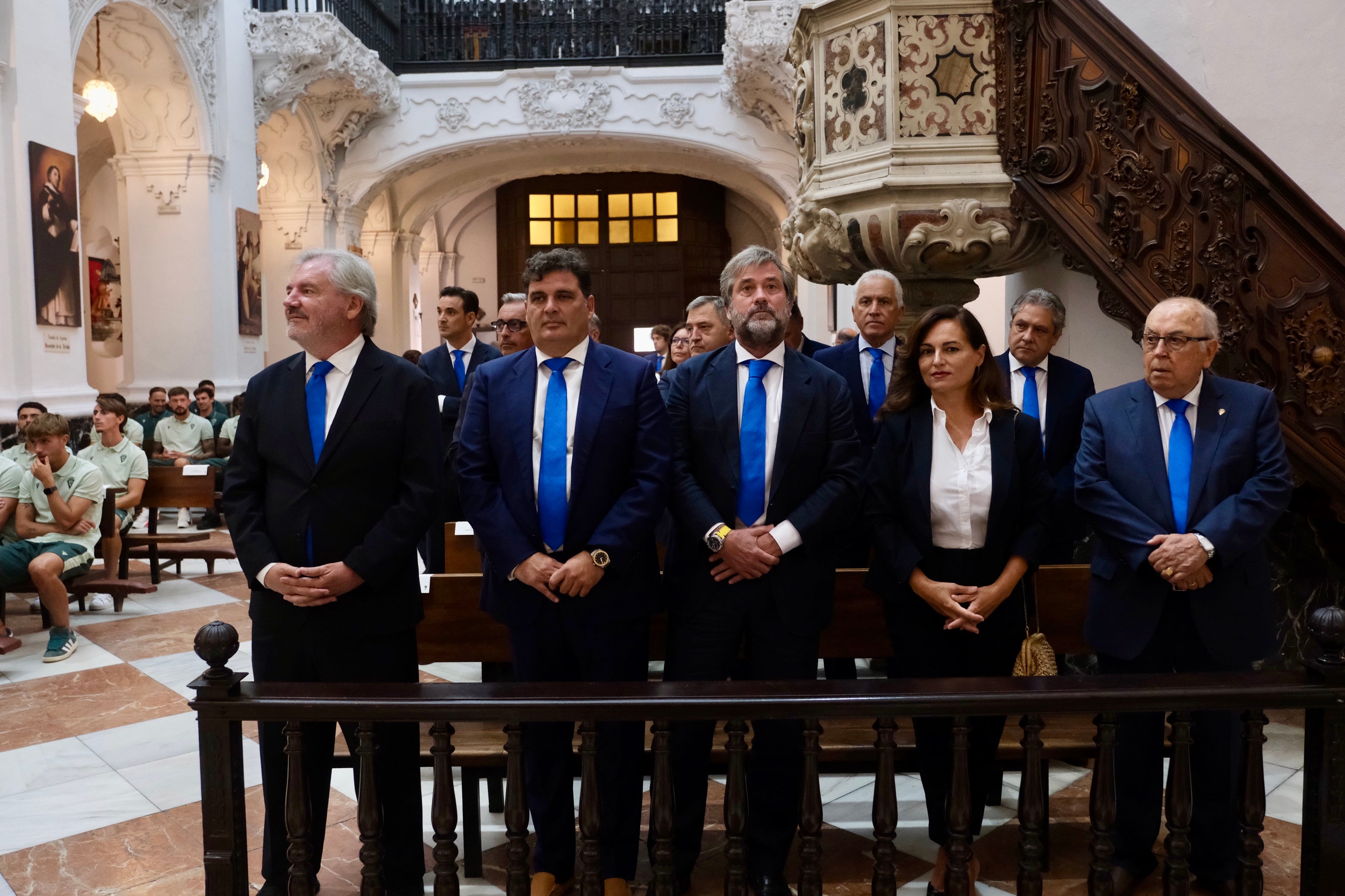 Las imágenes de la visita del Cádiz CF a la Patrona