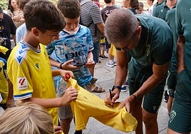 Las imágenes de la visita del Cádiz CF a la Patrona